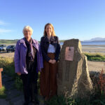 Visiting the Baird Memorial Stone at Ettrick Bay